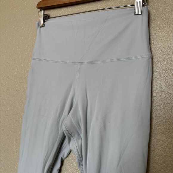 Lululemon Light Blue 7/8 Leggings Aqua Size 8 - Picture 2 of 6